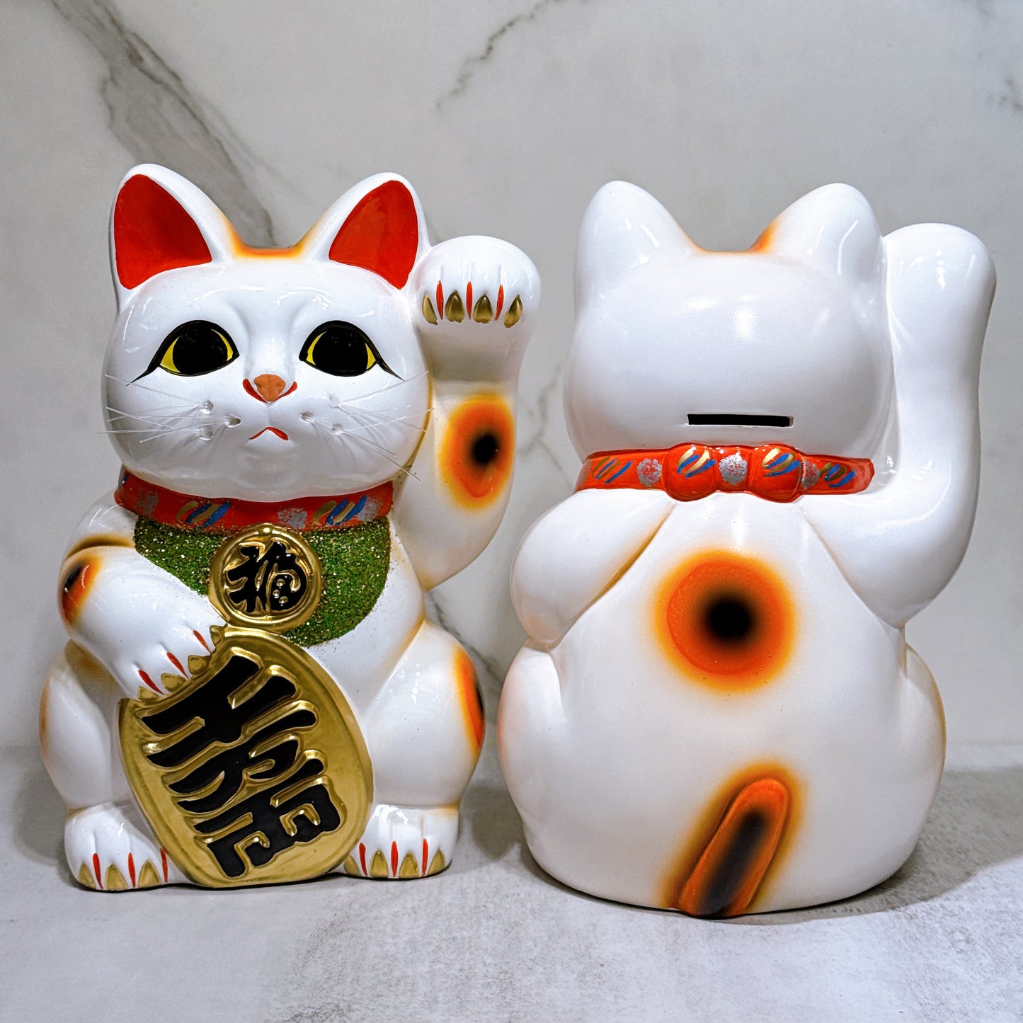 日本常滑小判招財貓 8號