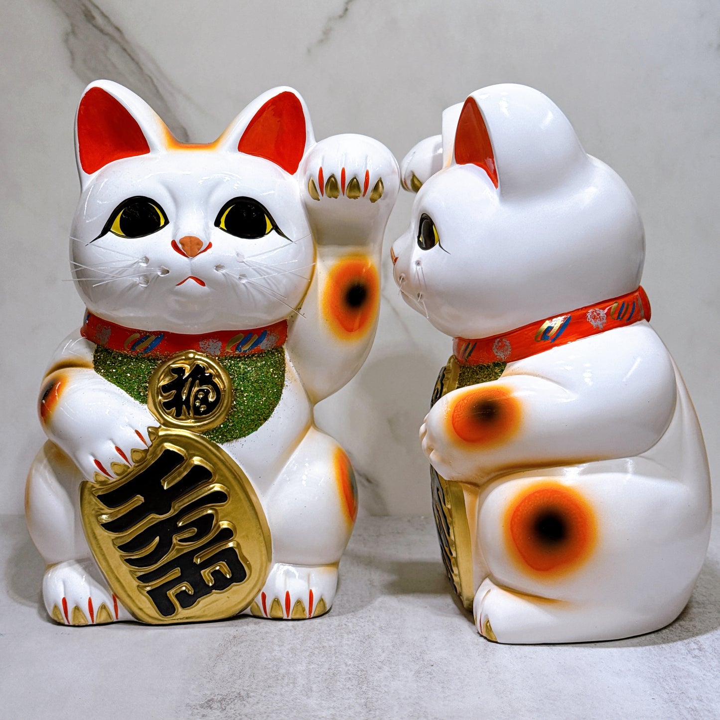 日本常滑小判招財貓 8號