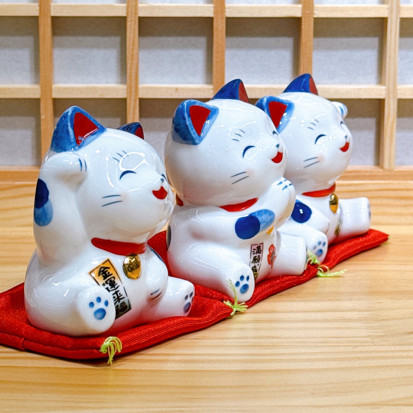 日本染錦招財貓