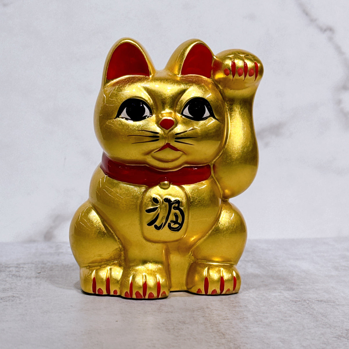 Japanese Lucky Cat Gold Foil #4