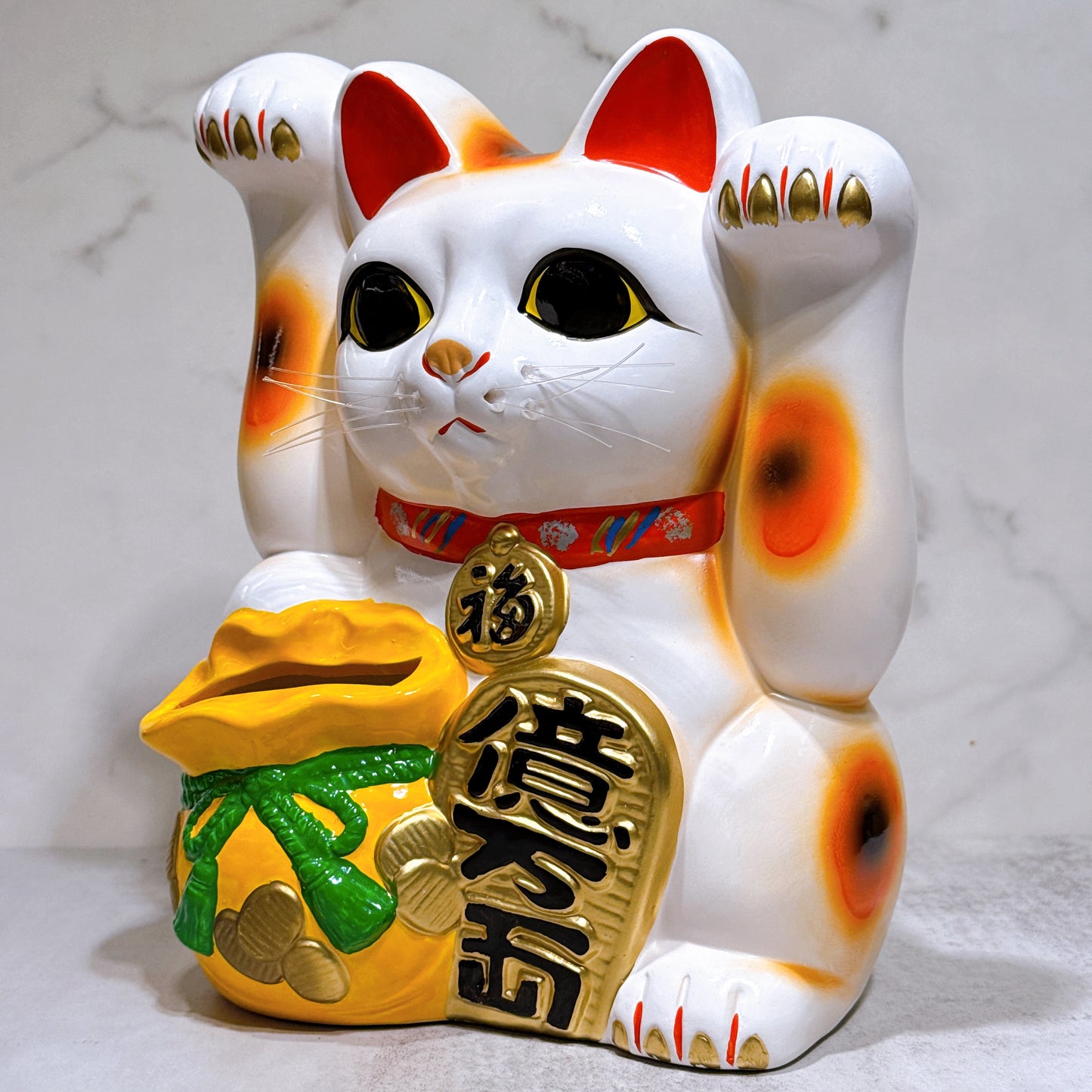 日本常滑億万兩宝當招財貓