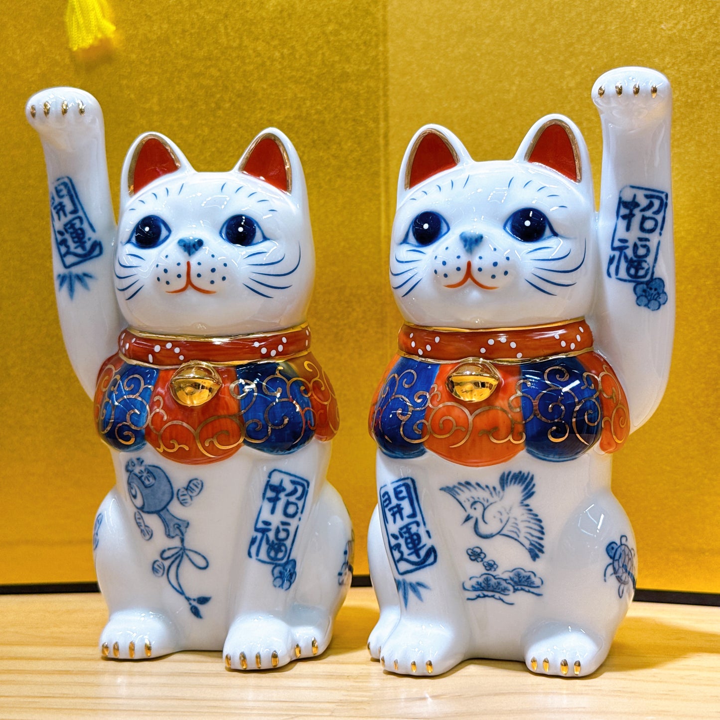 日本染錦招福招財貓