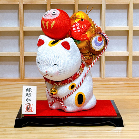 日本緣起達摩金庫招財貓