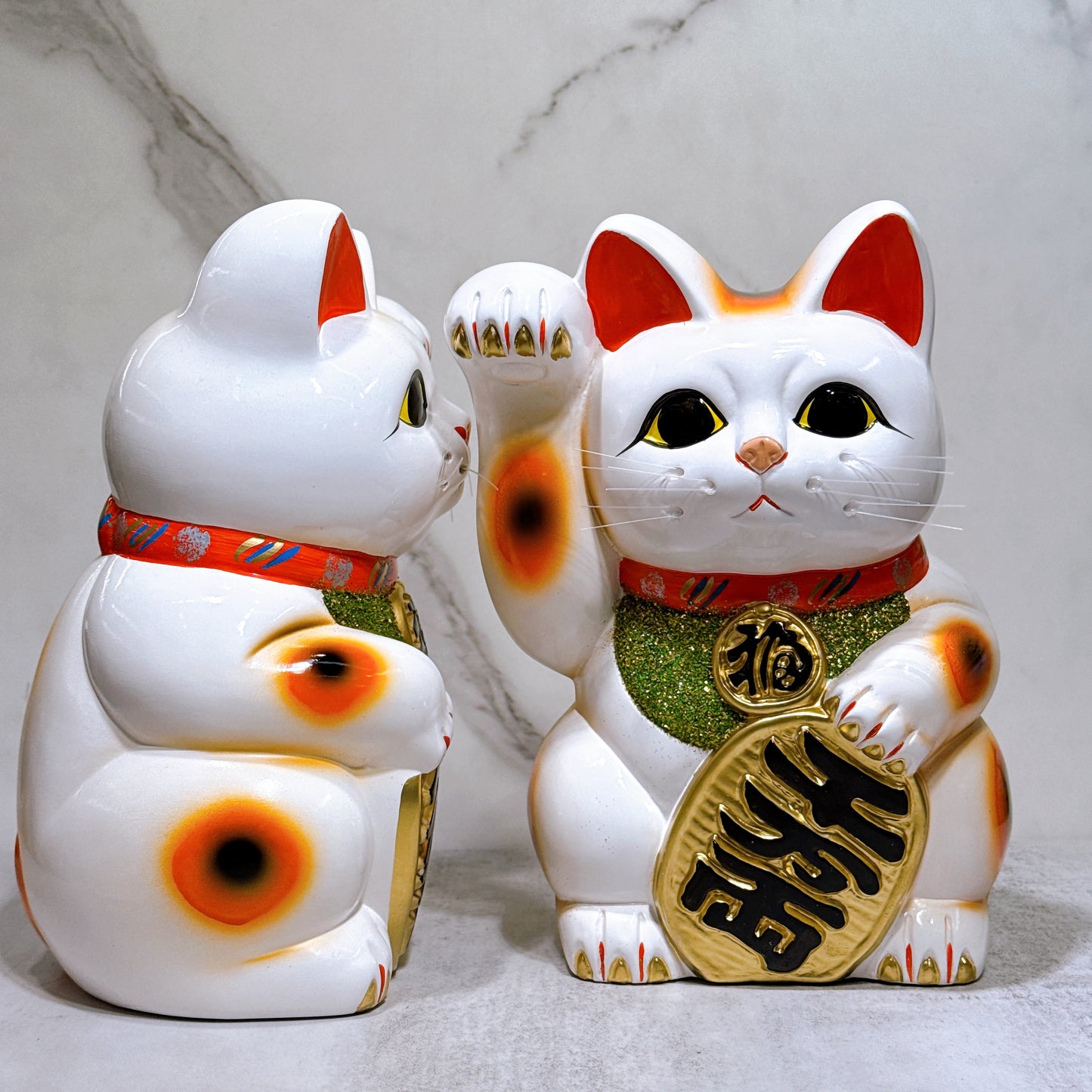 日本常滑小判招財貓 8號