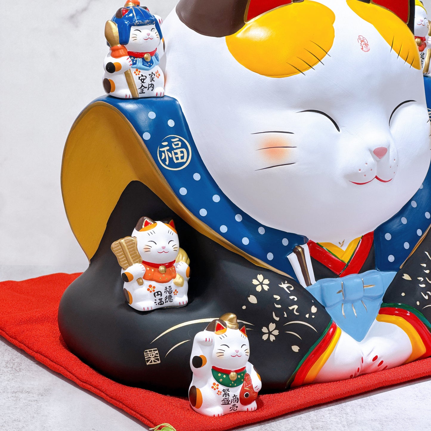 日本七福神褔助招財貓 10号