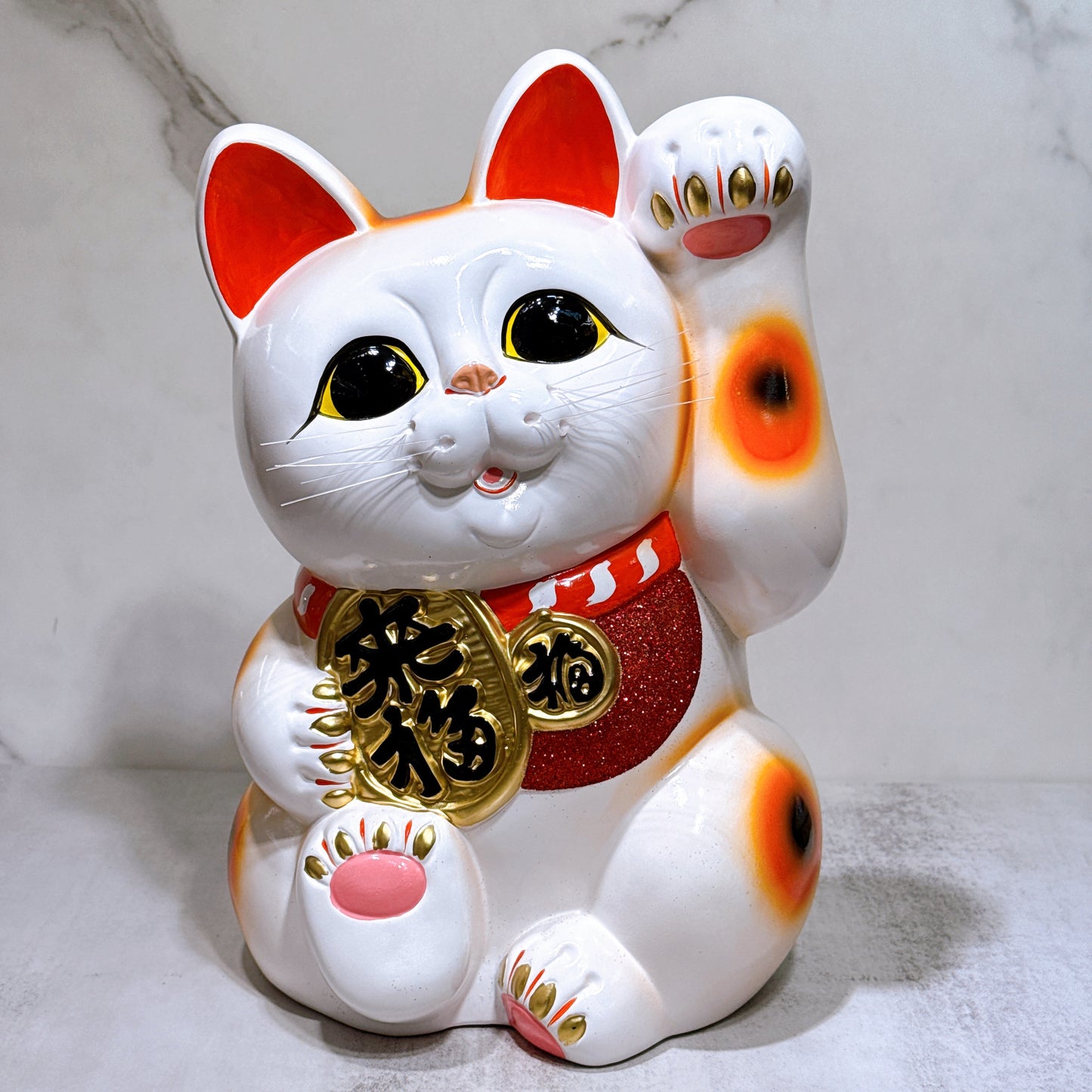 日本常滑來福招財貓 10號