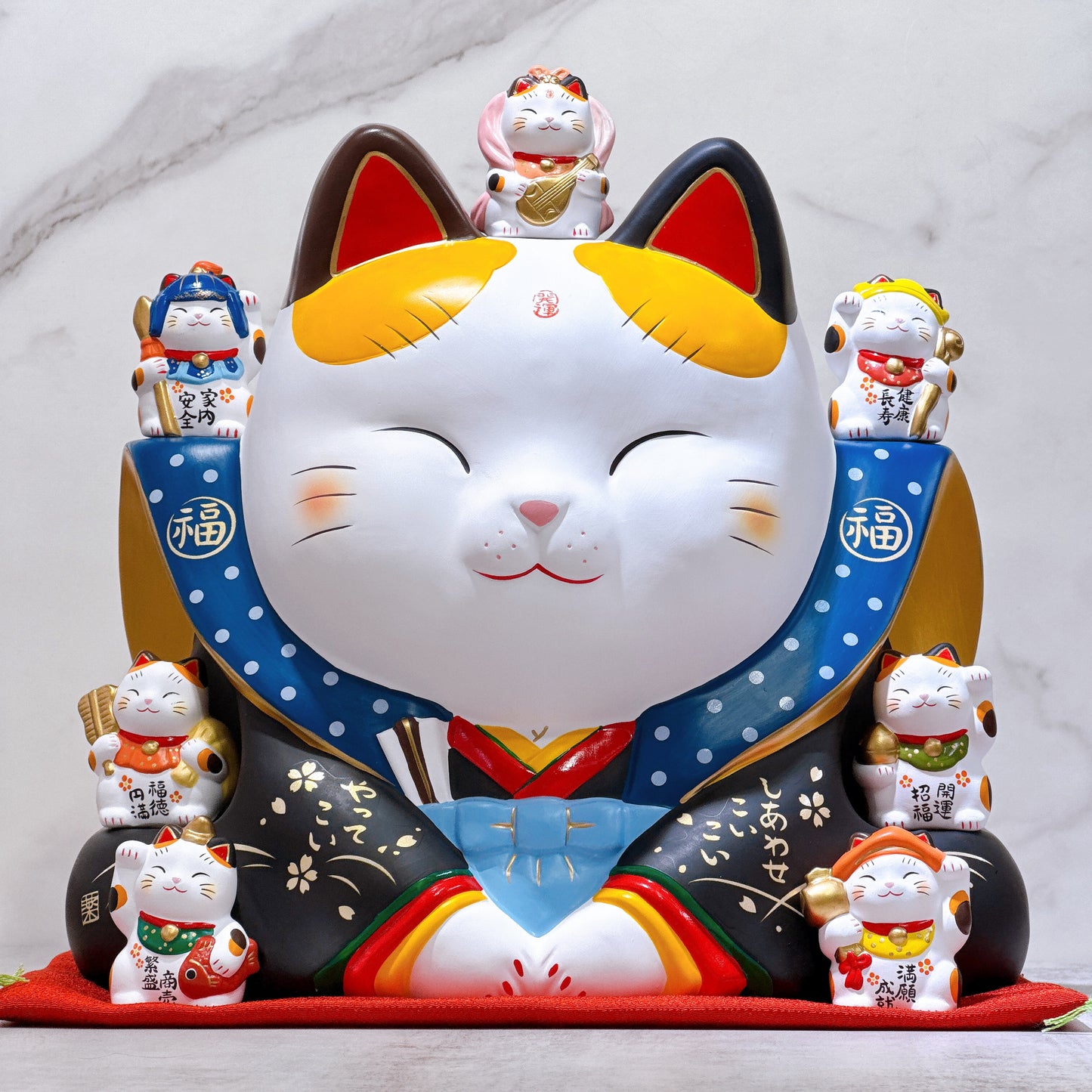 日本七福神褔助招財貓 10号