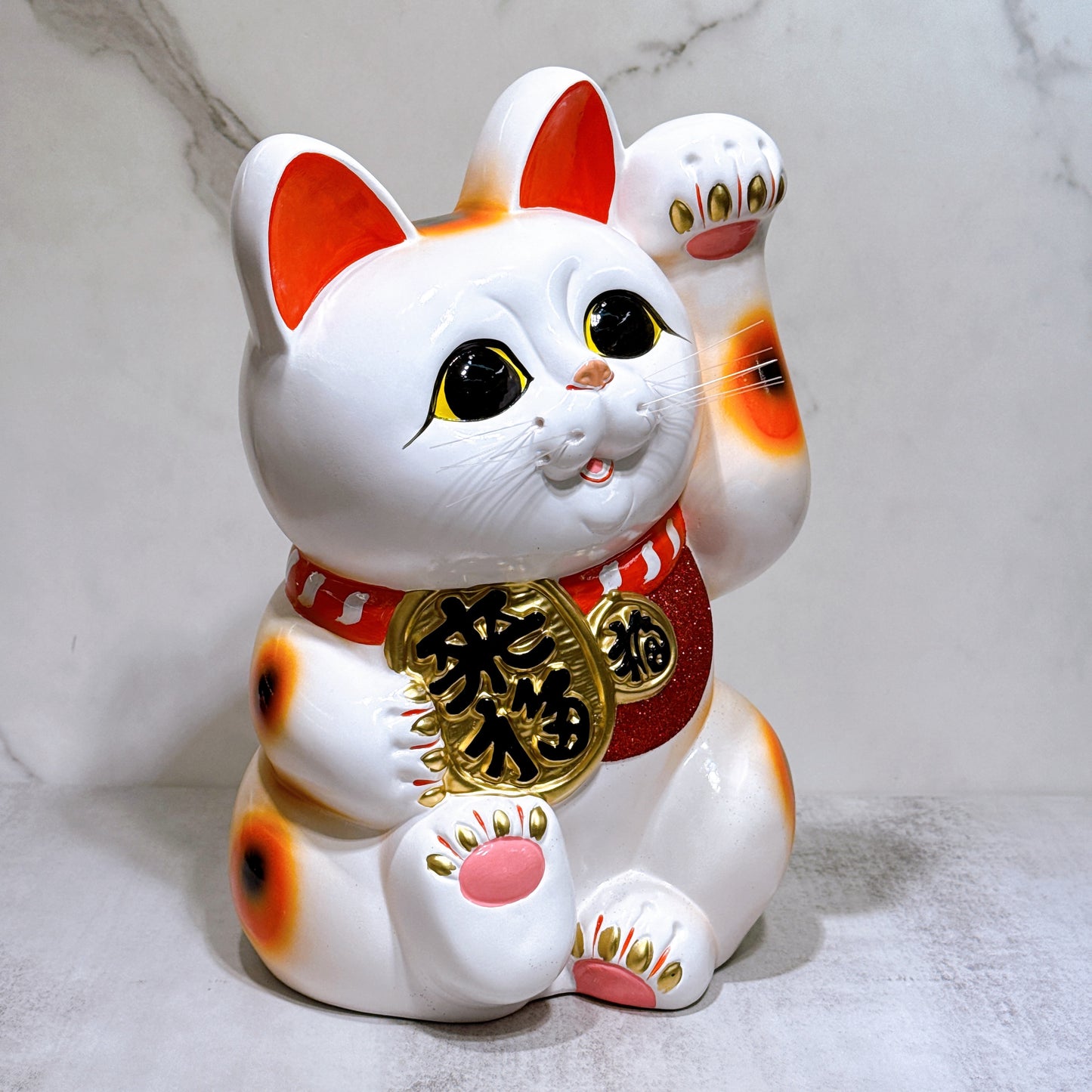 日本常滑來福招財貓 10號