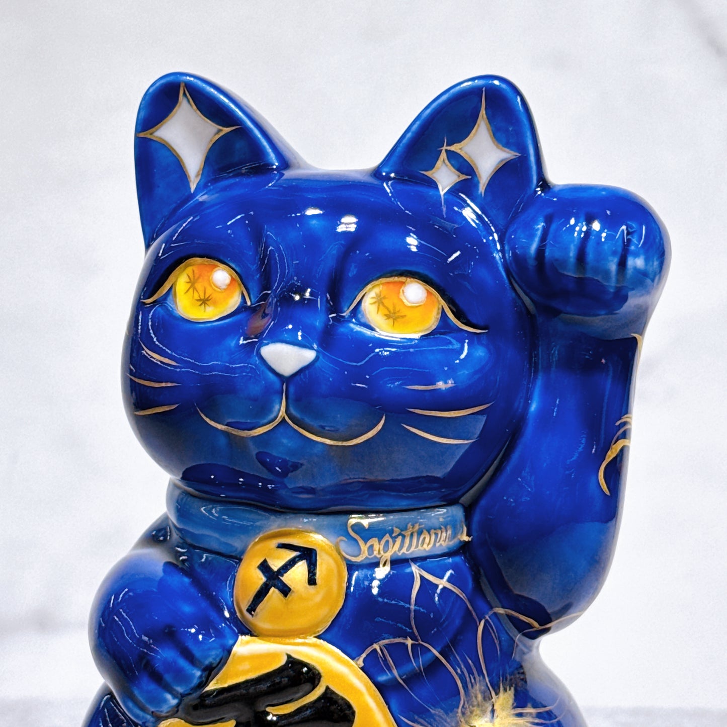 日本清水燒招財貓 星座 射手座 Sagittarius