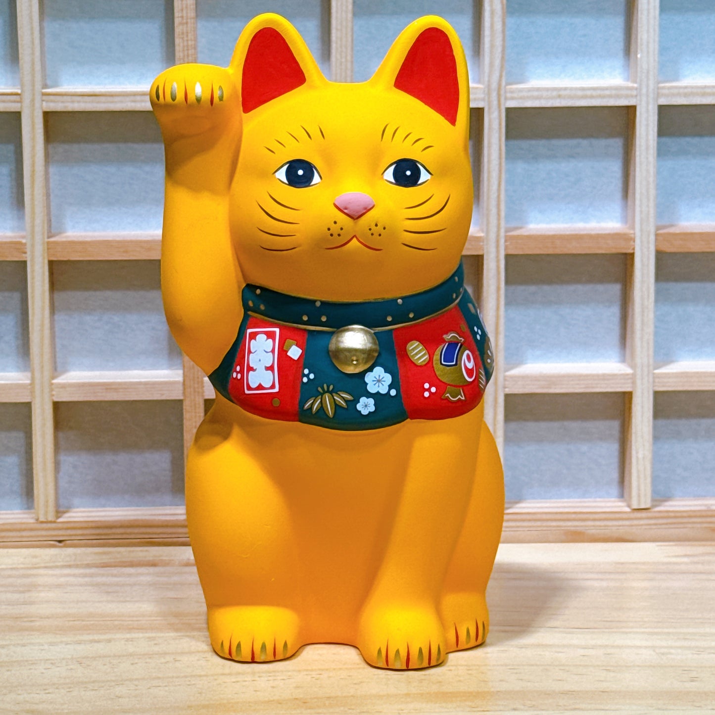Japanese Fukusho Joyful Cat Frog Tanuki Money Box