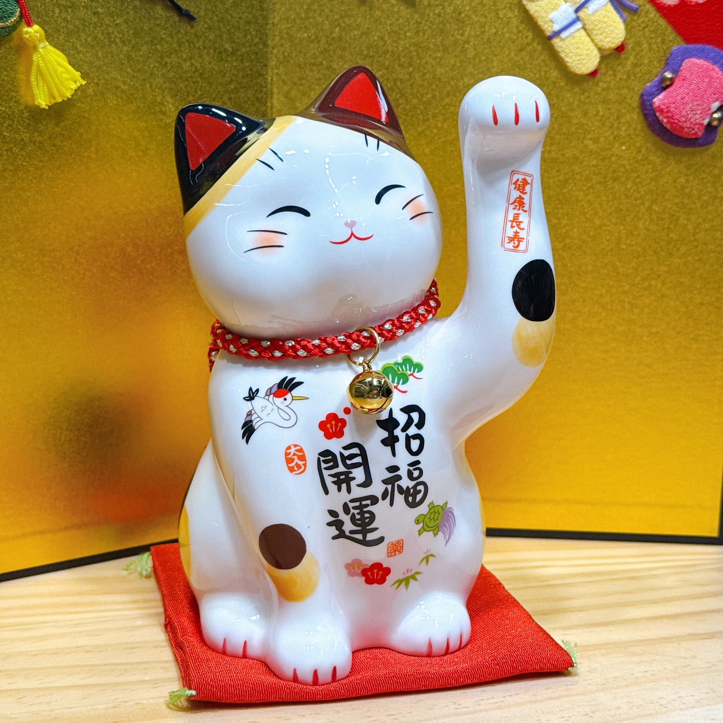 日本彩繪招福金運招財貓 特大