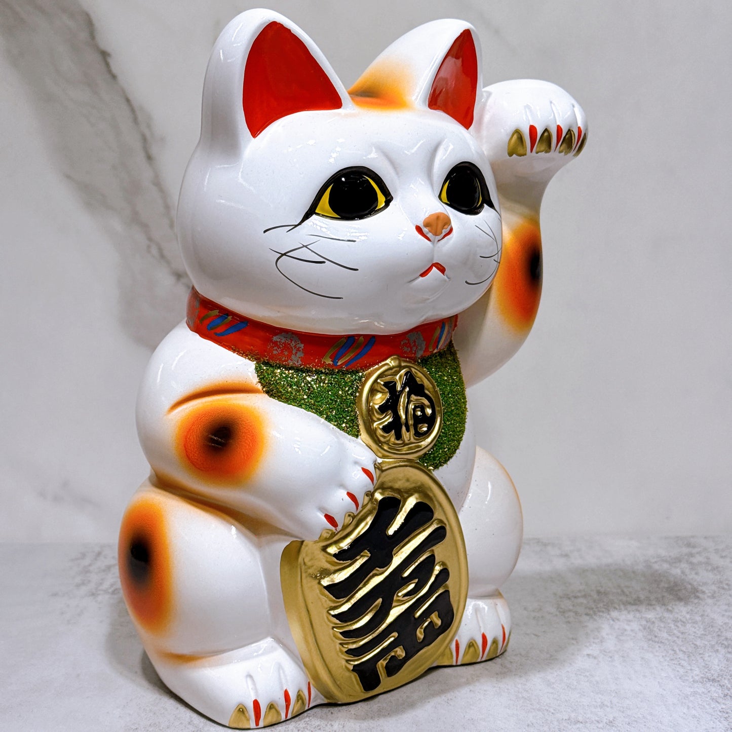 日本常滑小判招財貓 7號