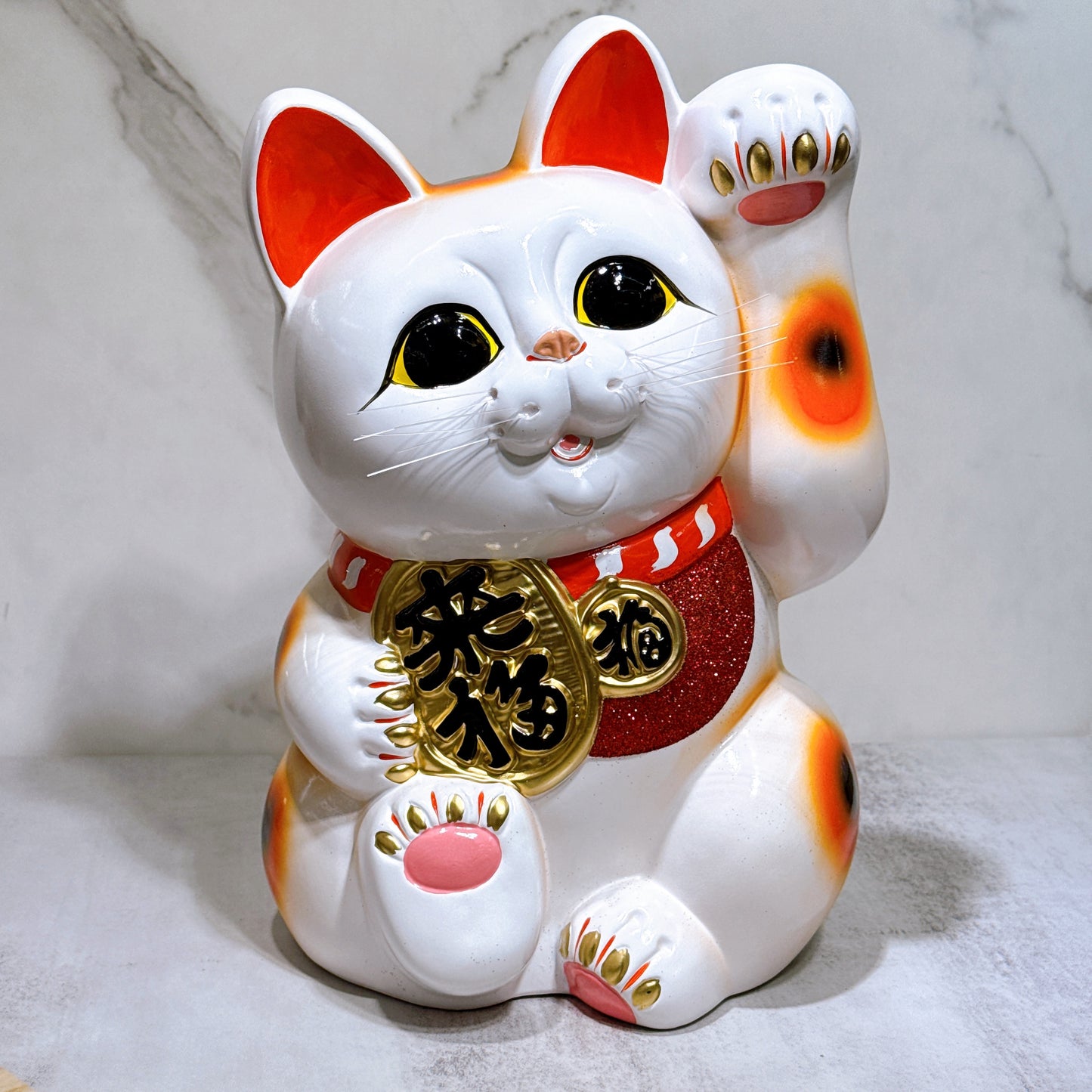 日本常滑來福招財貓 10號