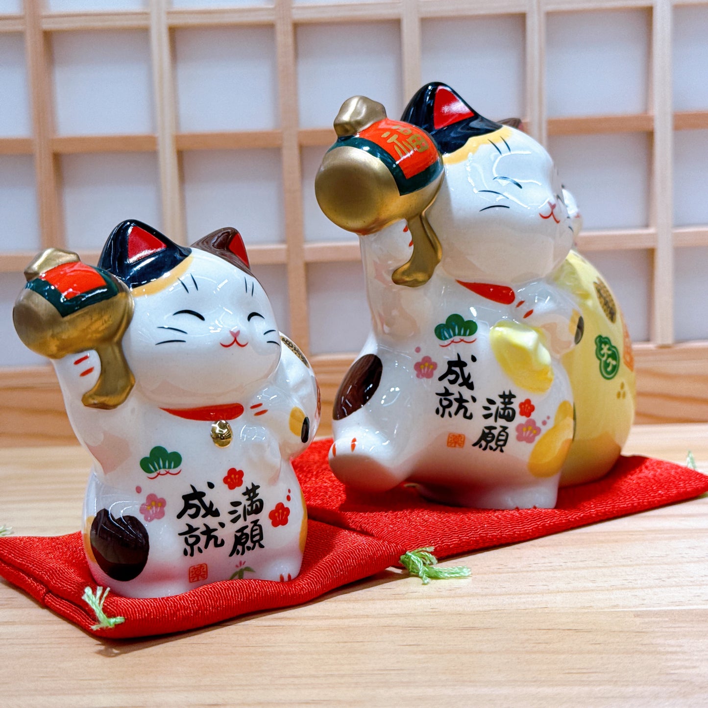 日本滿願成就招財貓