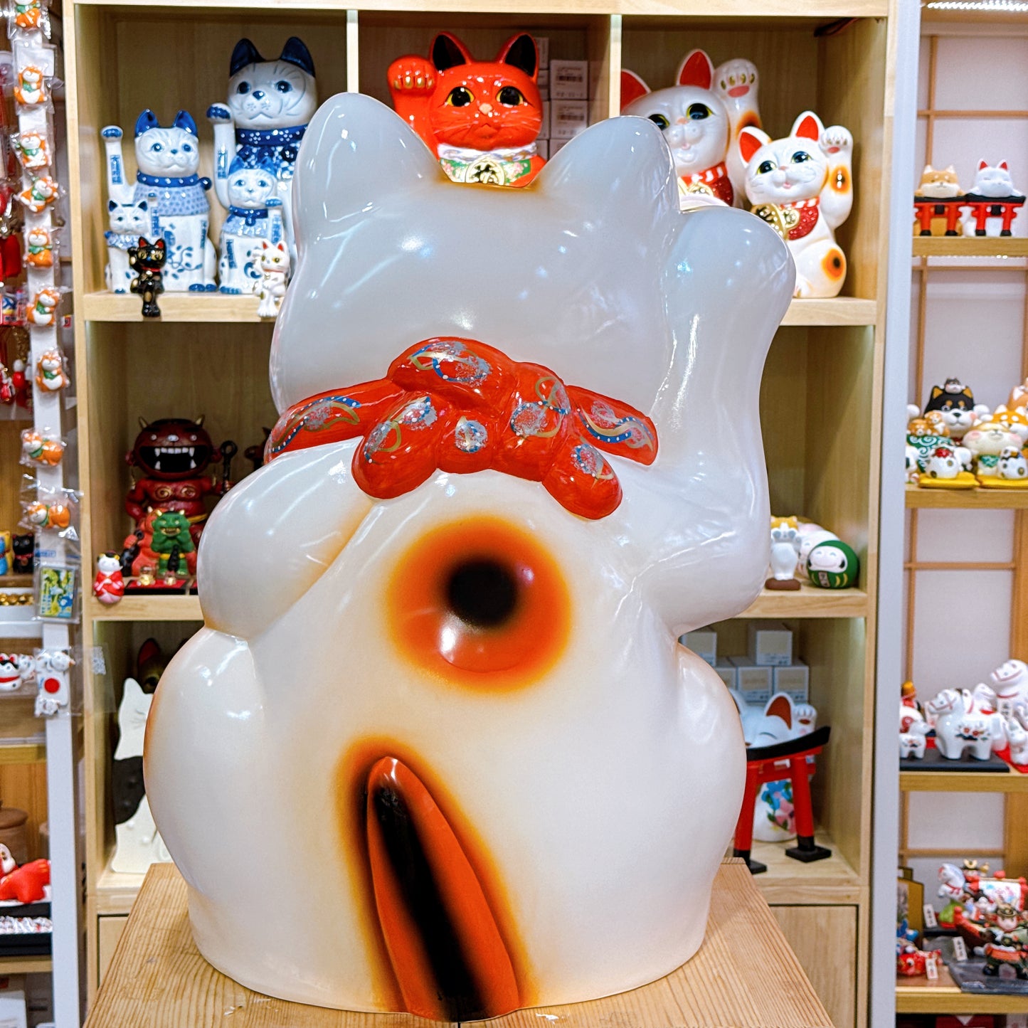 日本常滑招福貓 20號