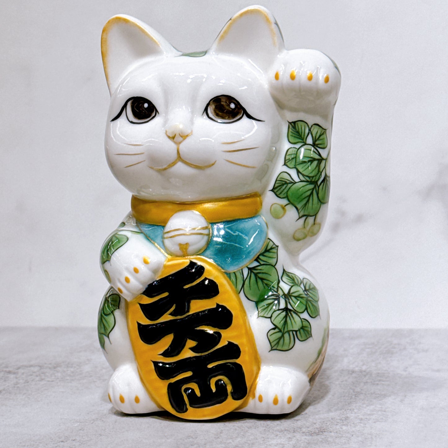 日本清水燒招財貓 仫繪 佛陀