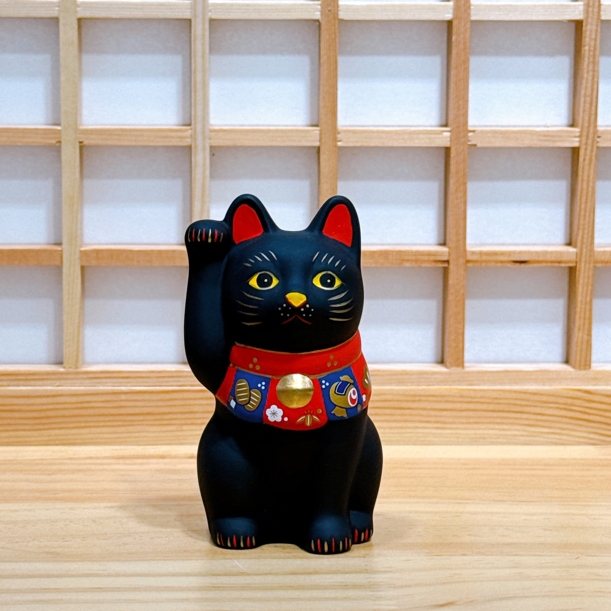 Japanese Fukusho Joyful Cat Frog Tanuki Money Box