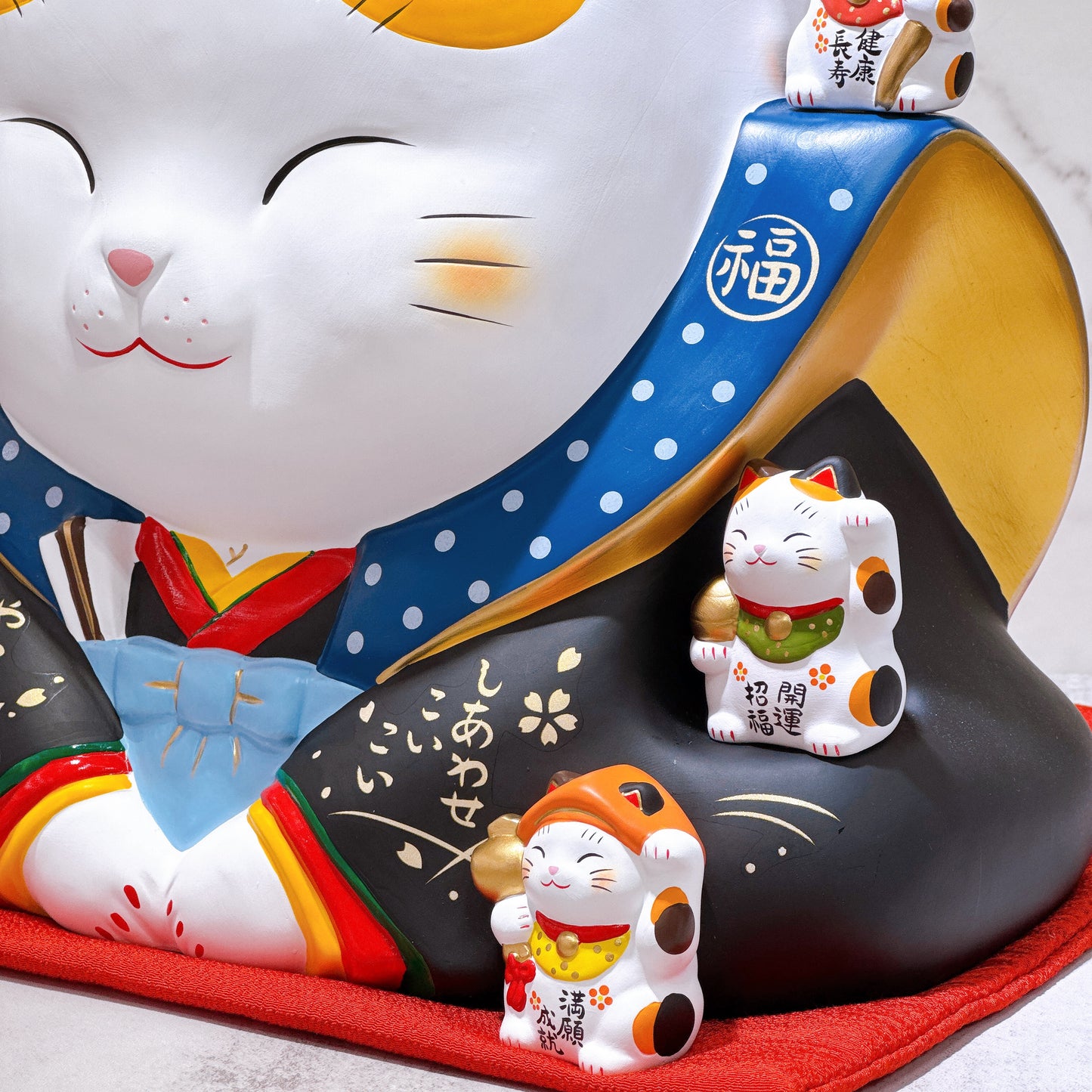 日本七福神褔助招財貓 10号