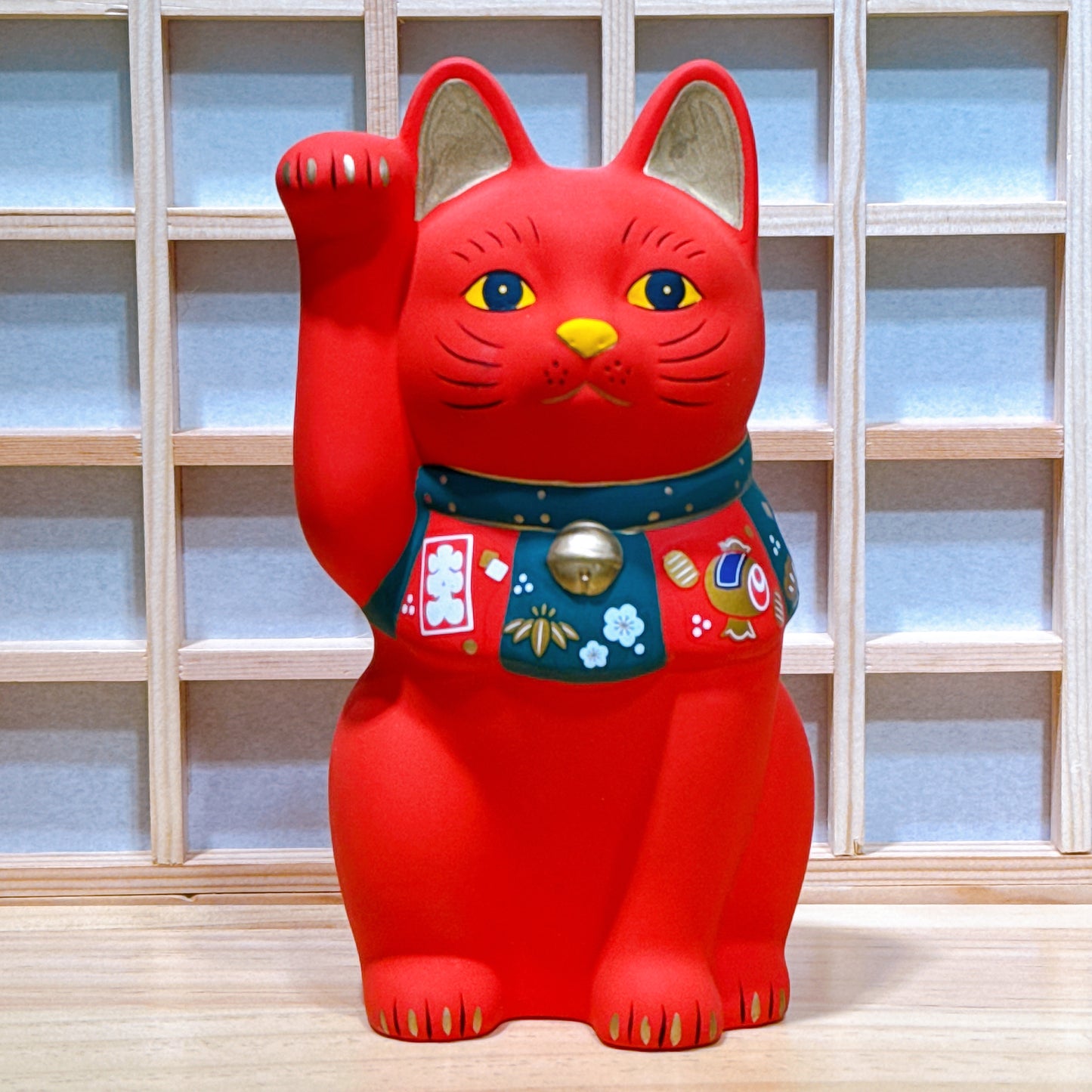 Japanese Fukusho Joyful Cat Frog Tanuki Money Box