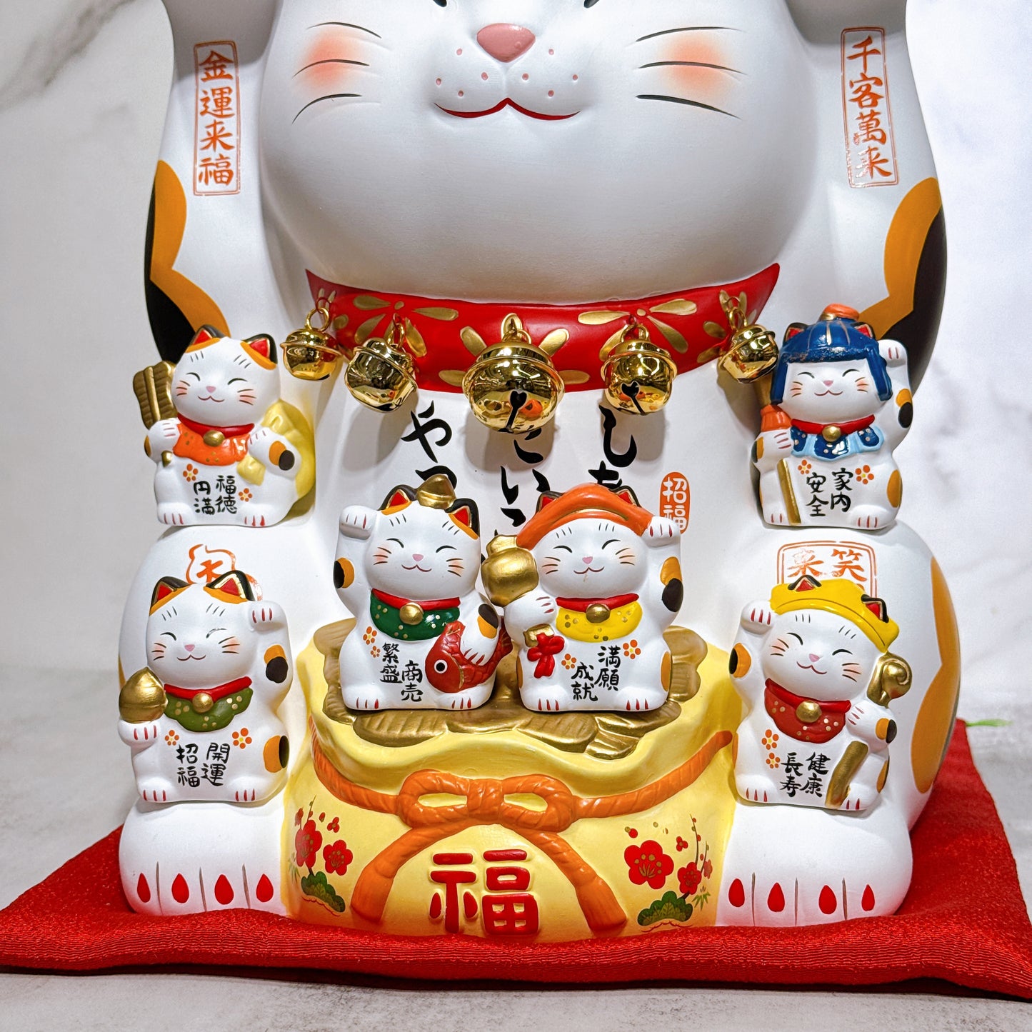 Japanese Seven Lucky Gods Lucky Cat No. 12