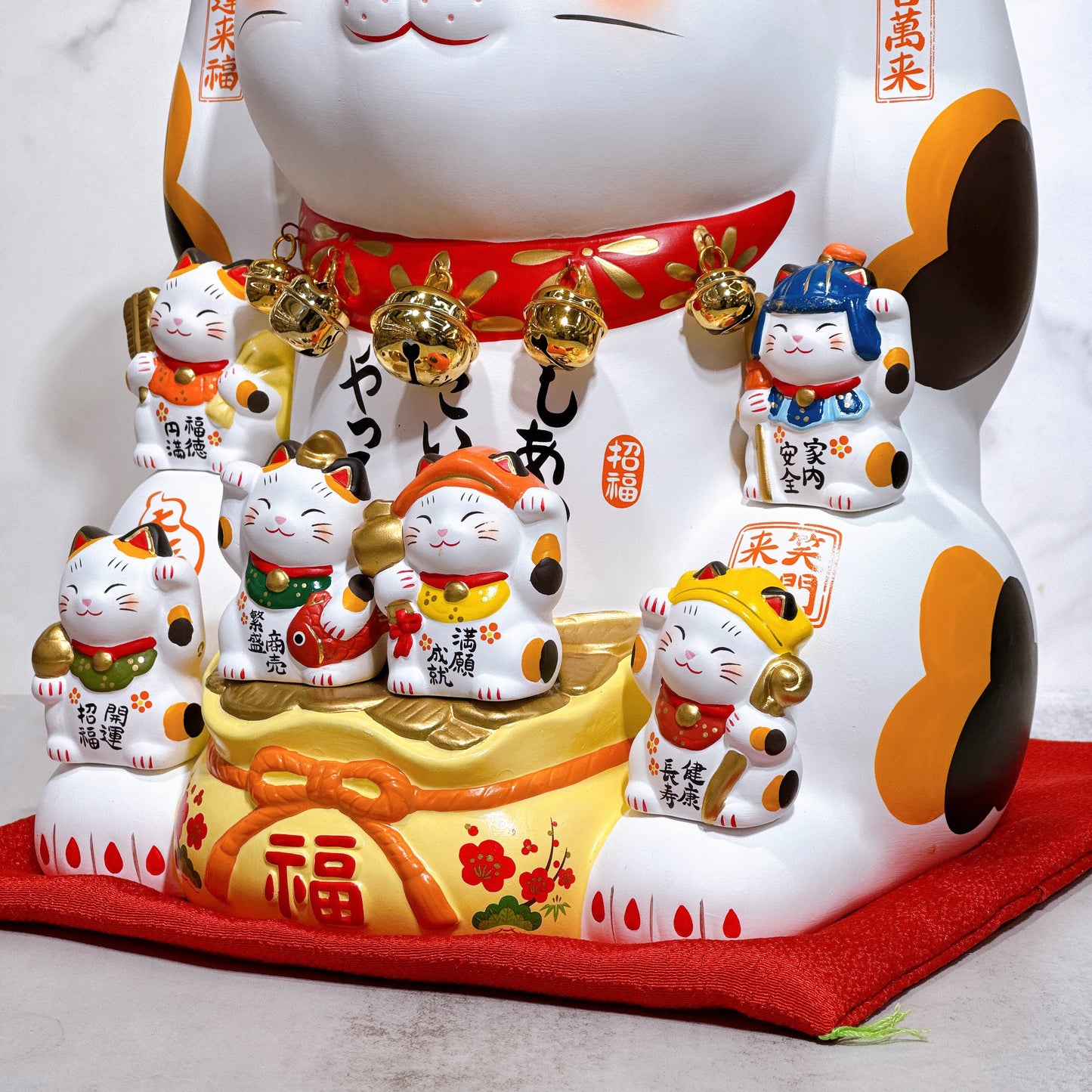 Japanese Seven Lucky Gods Lucky Cat No. 12
