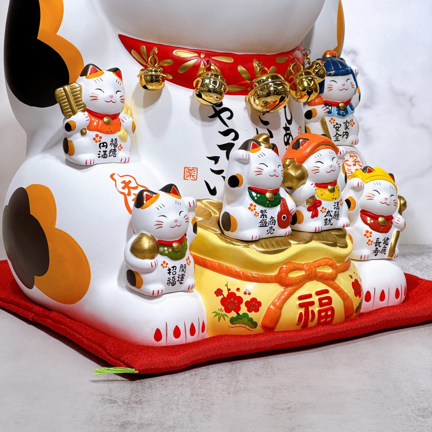 Japanese Seven Lucky Gods Lucky Cat No. 12