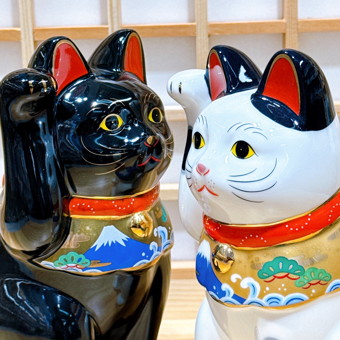 日本吉祥富士招財貓
