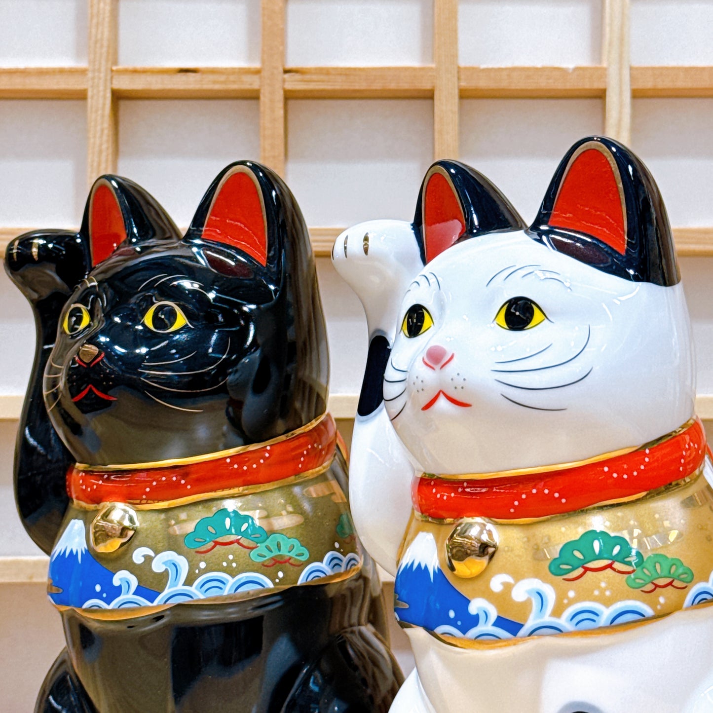 日本吉祥富士招財貓