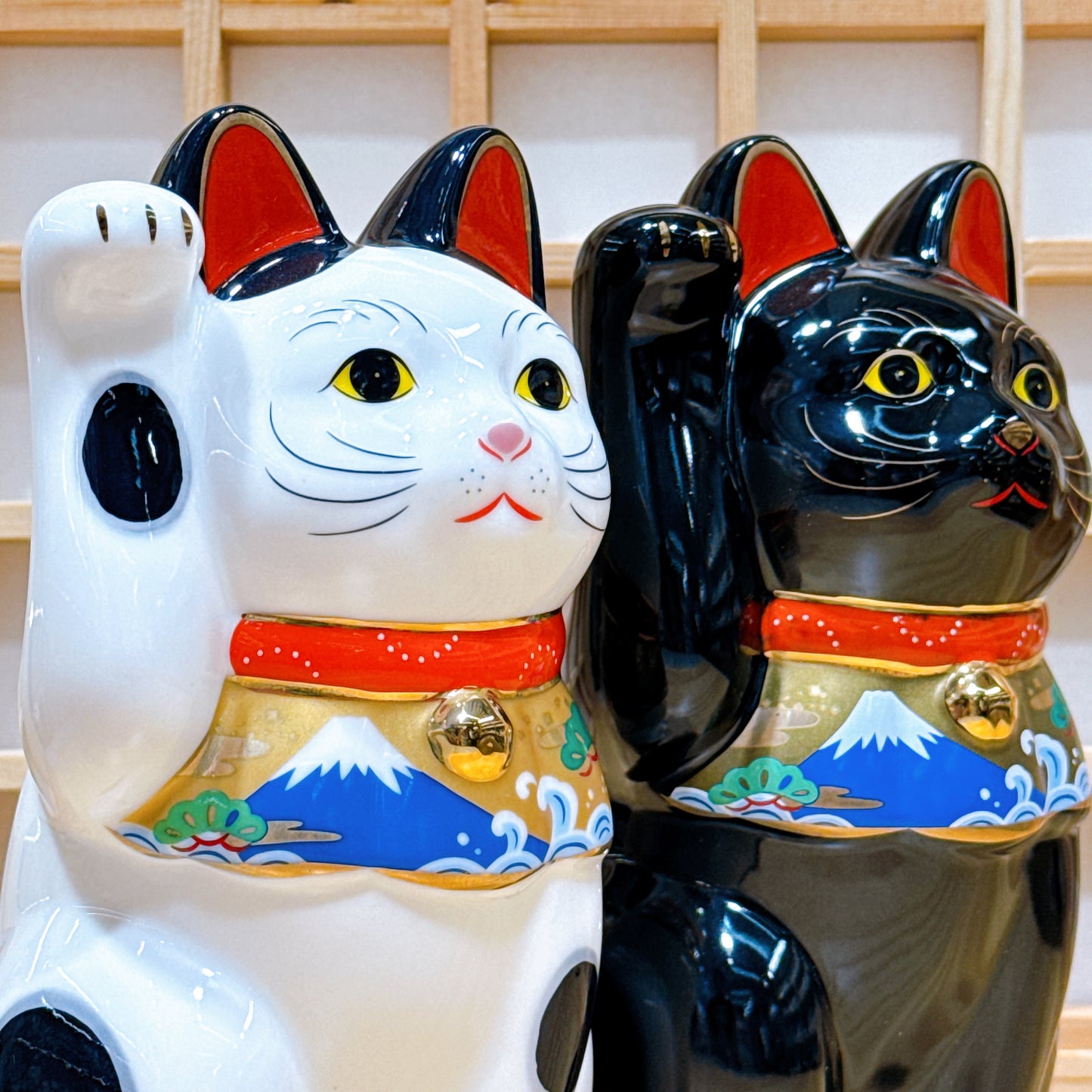 日本吉祥富士招財貓