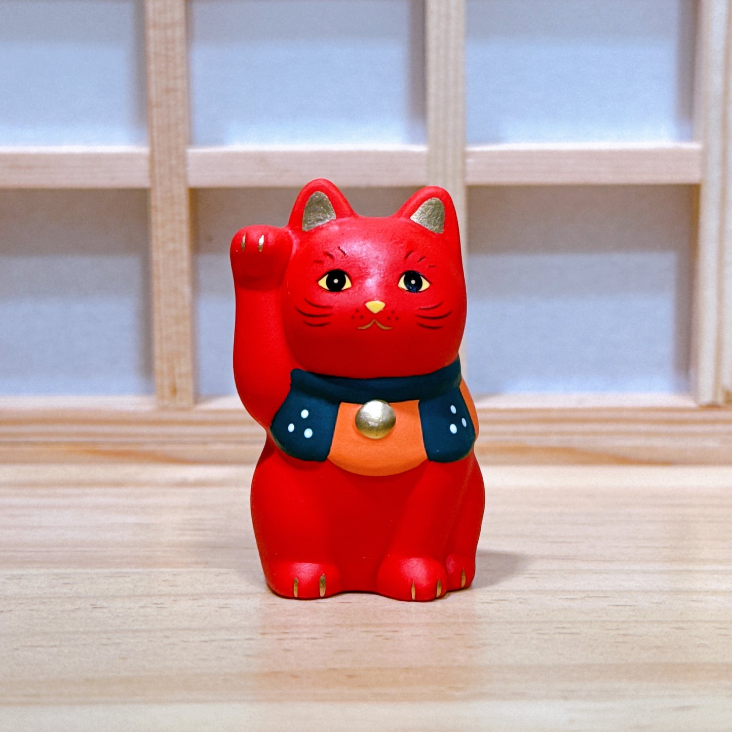 日本藥師福運招財貓 迷你