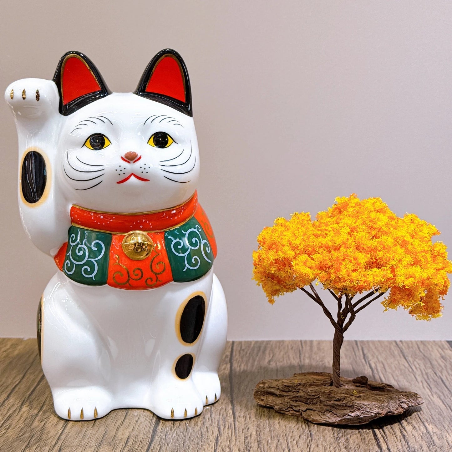 日本藥師唐草招財貓