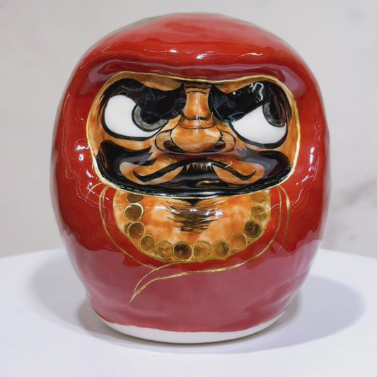 日本清水燒達摩 仫繪 達摩大師 小號