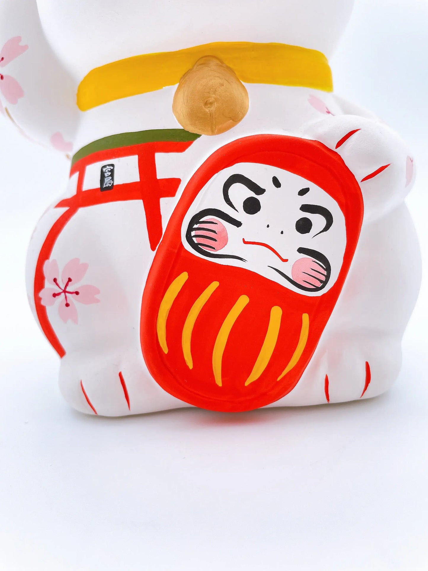 日本谷中堂招財貓 鳥居 達摩