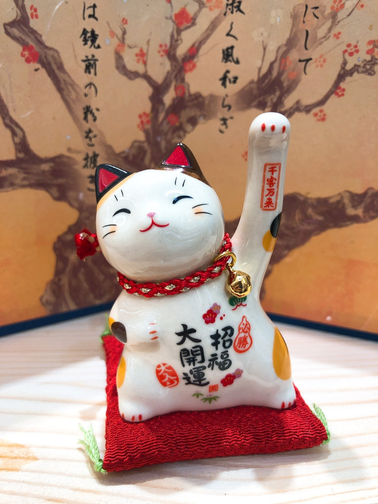 日本彩繪萬福金運來福招財貓 小號