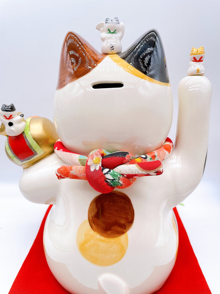 日本彩繪招福大開運招財貓11.5號