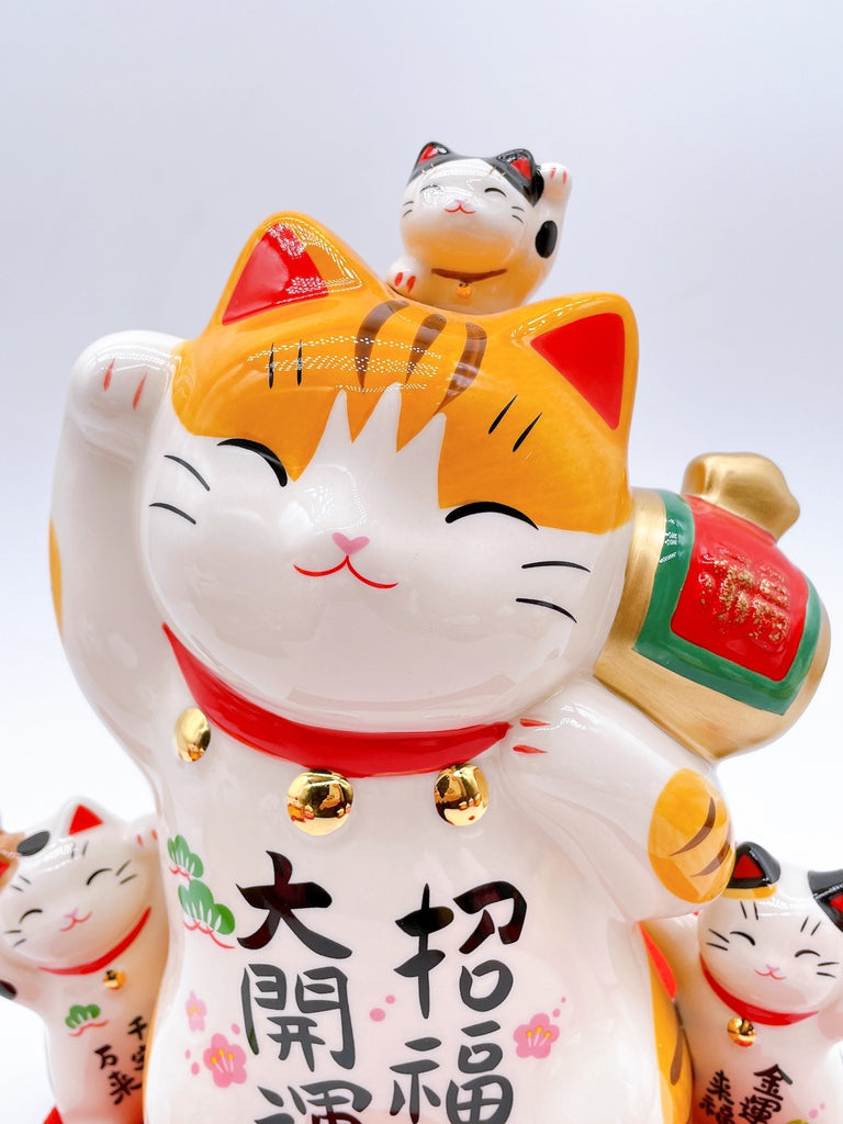 日本彩繪招福大開運招財貓