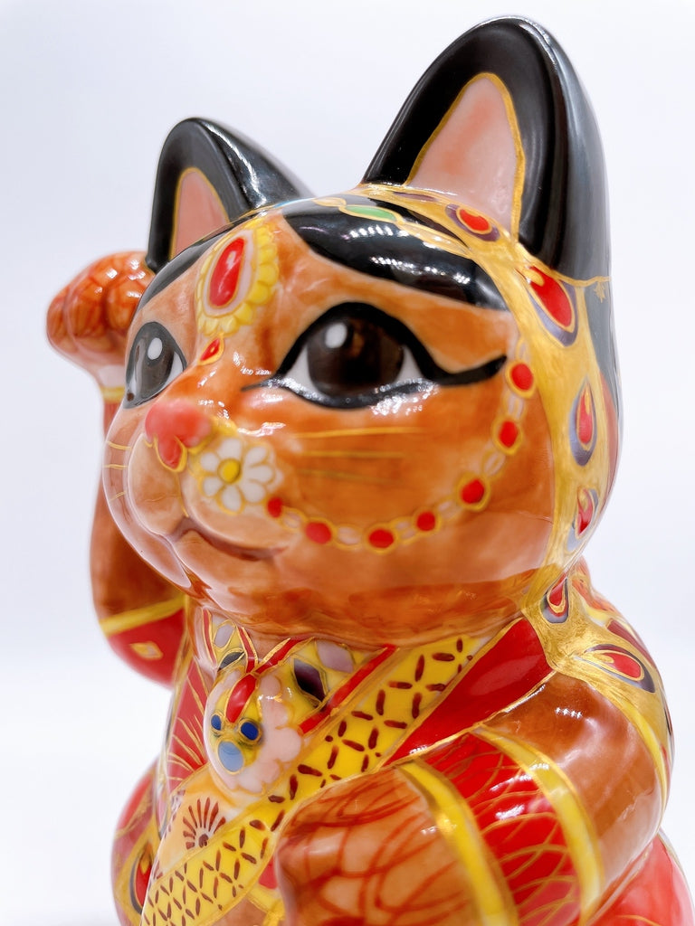 日本清水烧招财猫民族