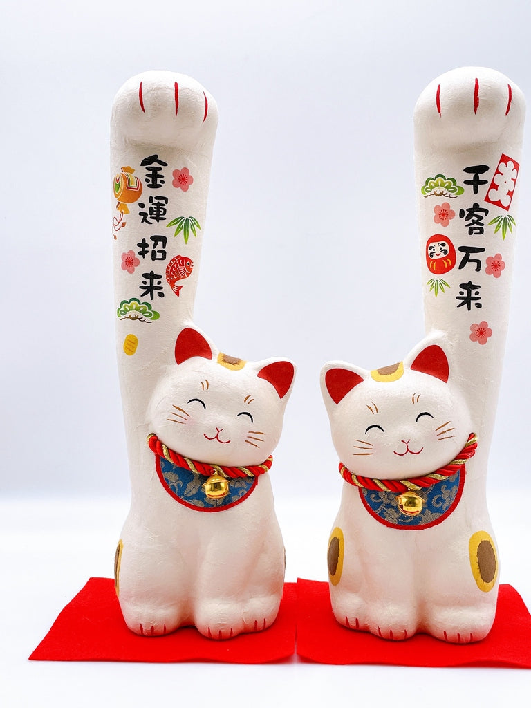 日本千客万來招財貓 長手 特大