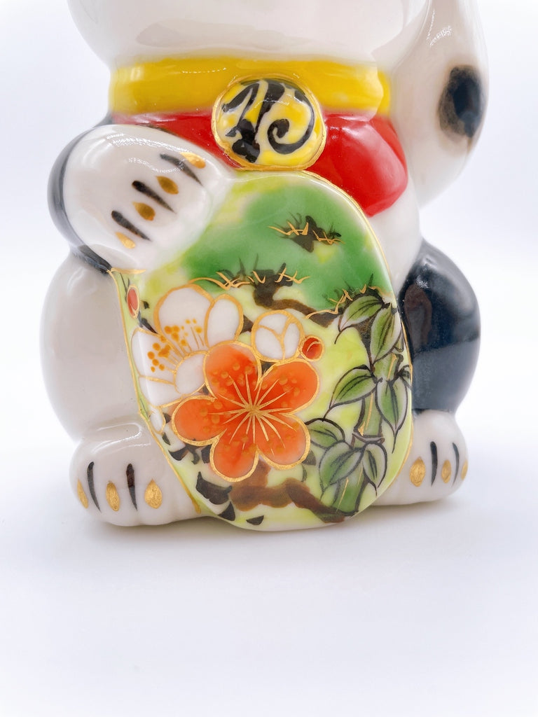 日本清水燒招財貓  松竹梅