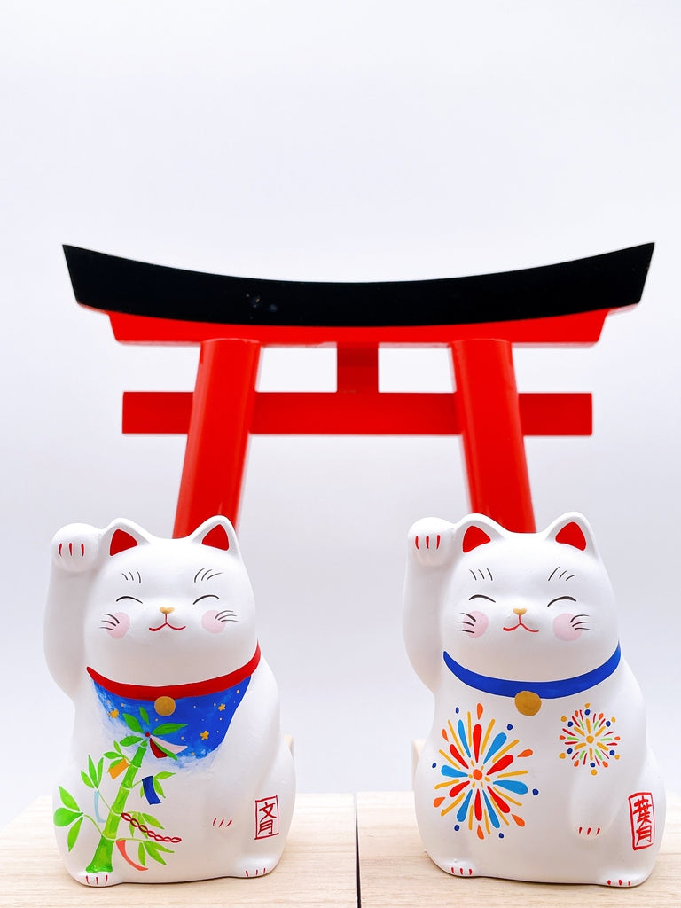 日本谷中堂招財貓 歲時記1至12月