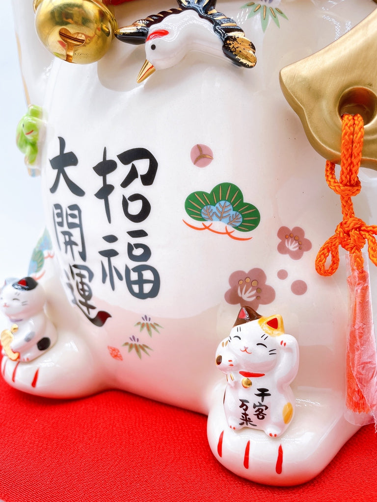 日本彩繪招福大開運招財貓11.5號