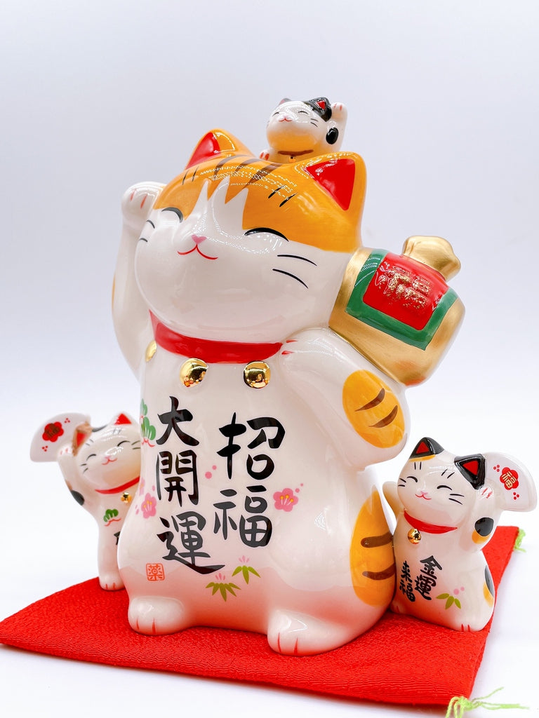 日本彩繪招福大開運招財貓