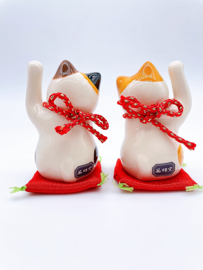 日本彩繪萬金運來福招財貓