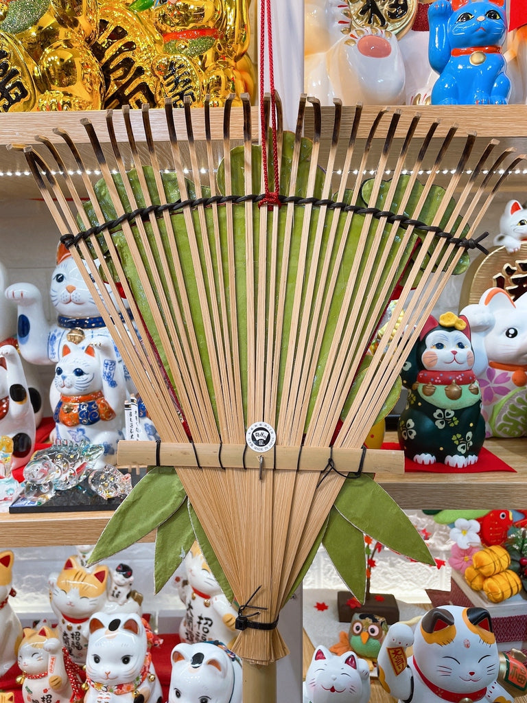 日本吉祥鯉魚繡花招財貓門松