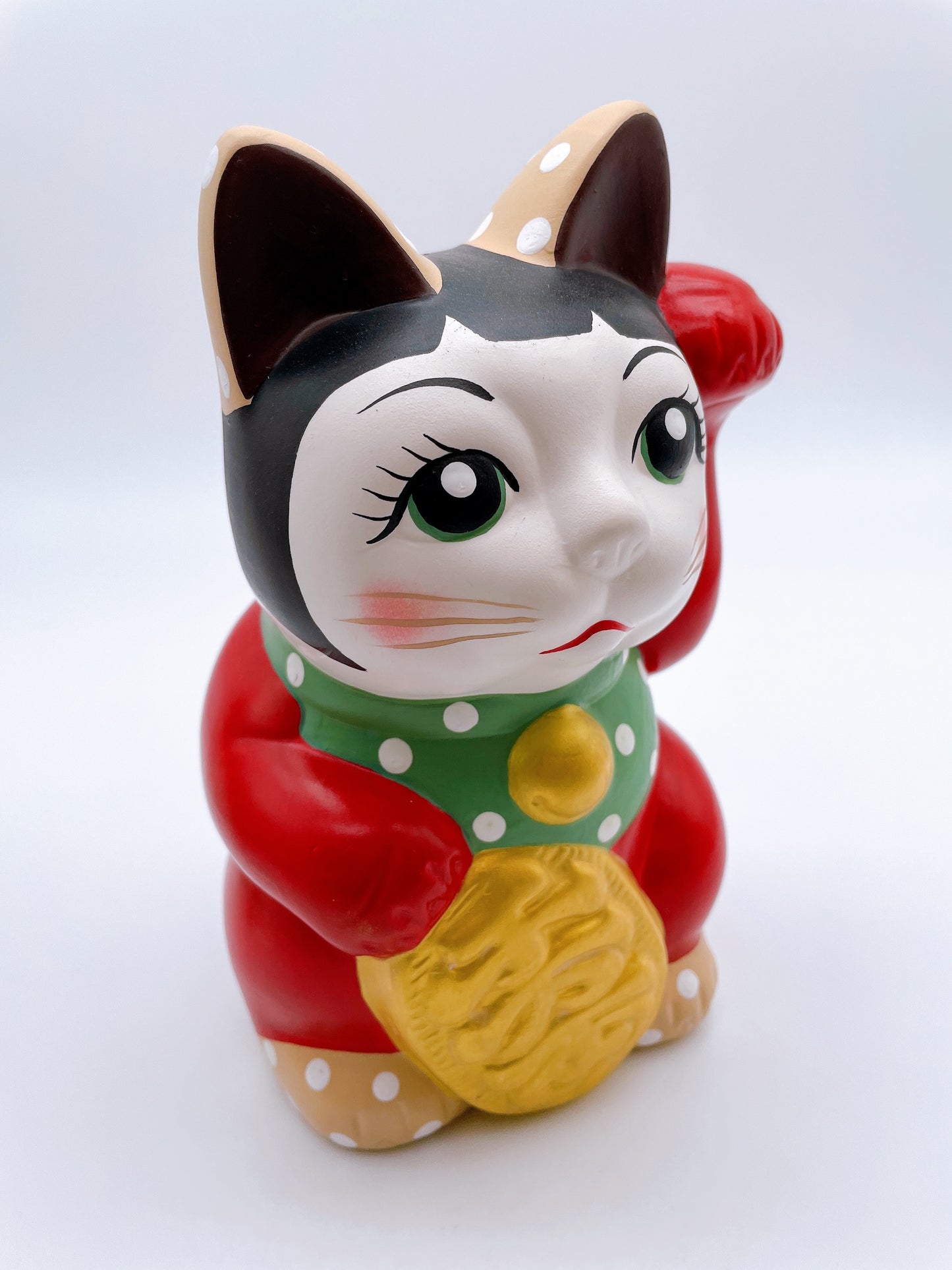 日本美麗子千万兩招財貓