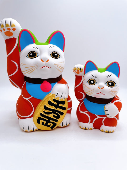 日本唐草千萬兩招財貓