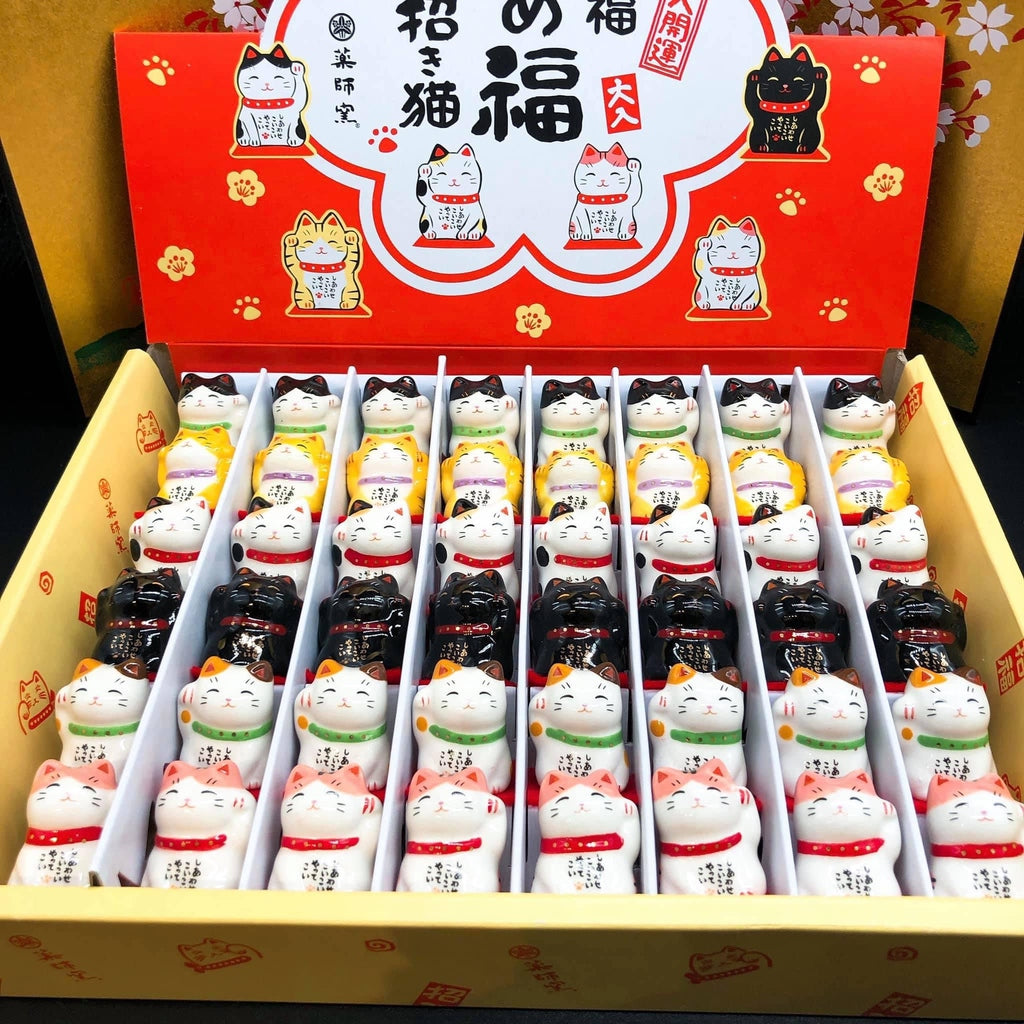 日本六福臨門招財貓