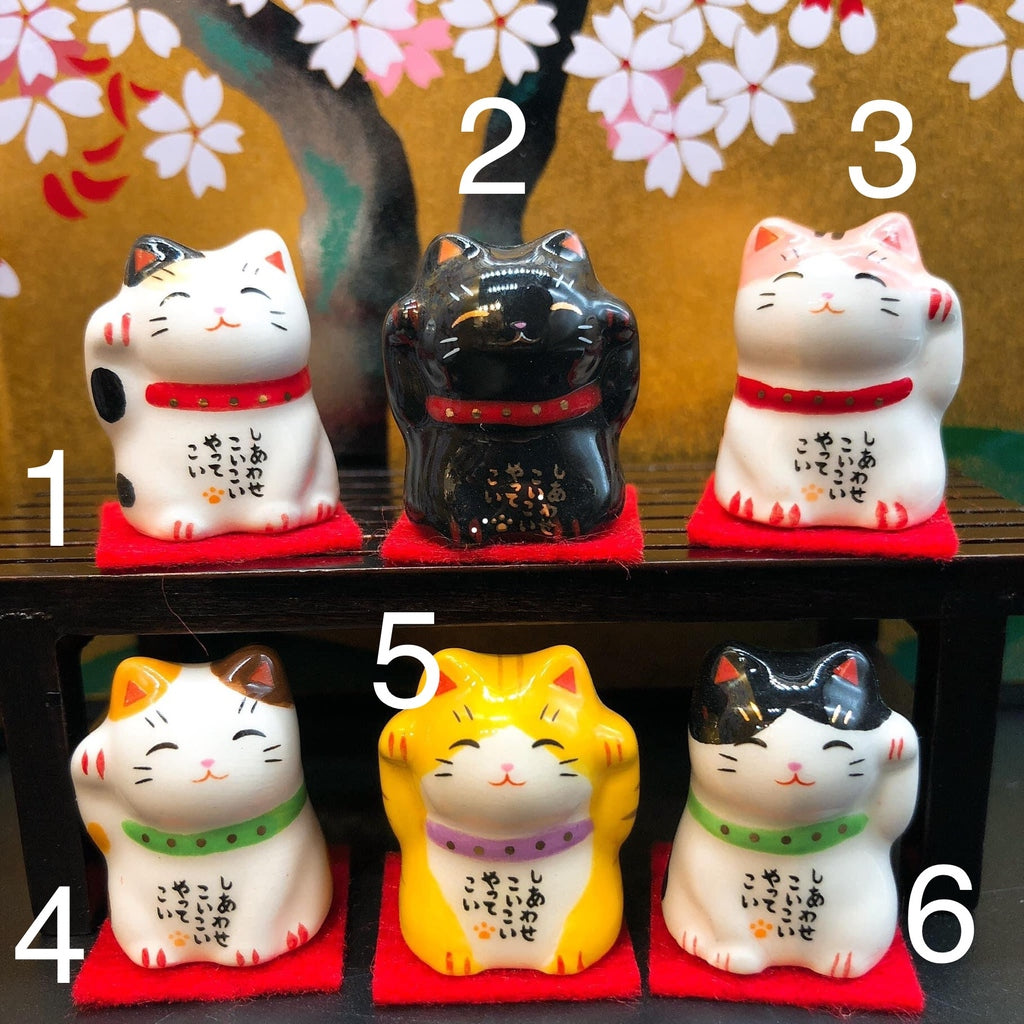 日本六福臨門招財貓