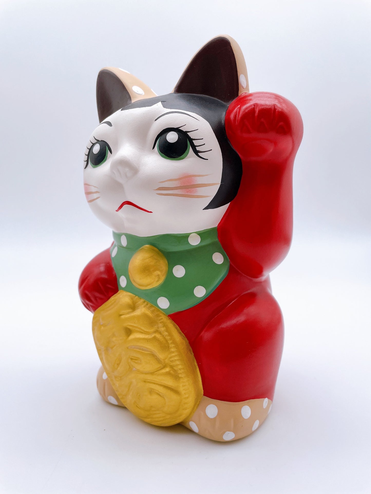 日本美麗子千万兩招財貓