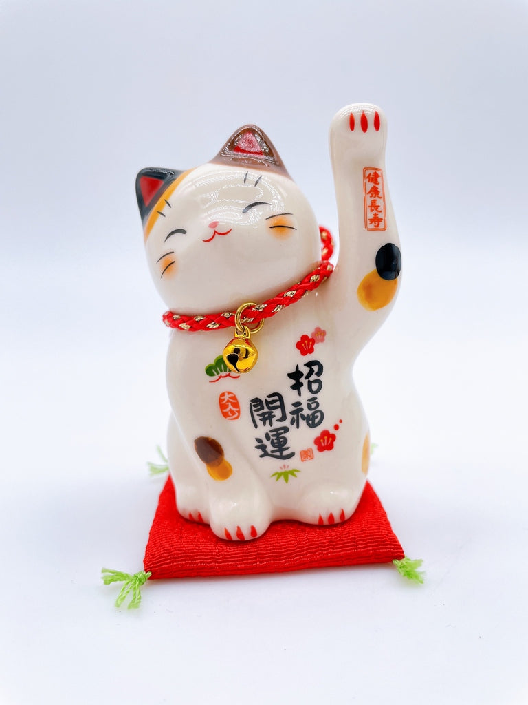 日本彩繪萬金運來福招財貓